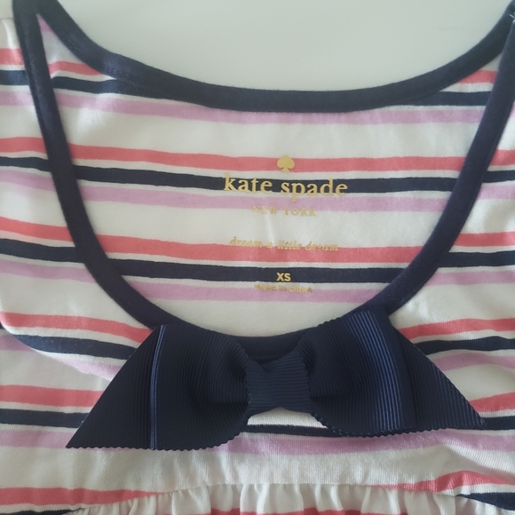 NWT Kate Spade Colorful Striped Pajama Set Size XS - Picture 4 of 9